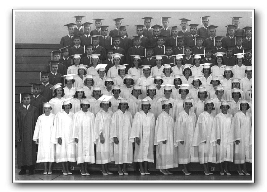 Jonesboro High School 1965 Detail